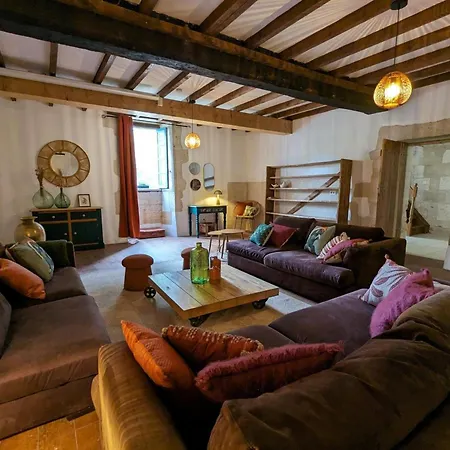 Gite Familial Avec Piscine Privative, Grand Jardin Et Recharge Voiture Electrique, Pres D'aubeterre-sur-dronne - Fr-1-653-256 *