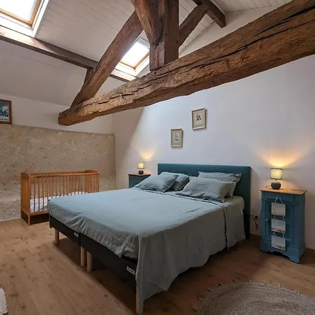 Gite Familial Avec Piscine Privative, Grand Jardin Et Recharge Voiture Electrique, Pres D'aubeterre-sur-dronne - Fr-1-653-256 *