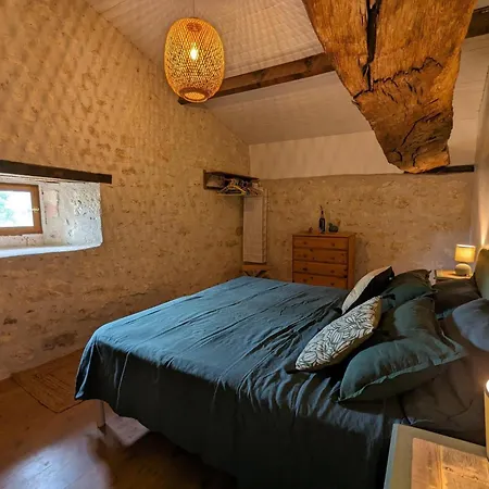 Nyaraló Gite Familial Avec Piscine Privative, Grand Jardin Et Recharge Voiture Electrique, Pres D'aubeterre-sur-dronne - Fr-1-653-256 Bazac